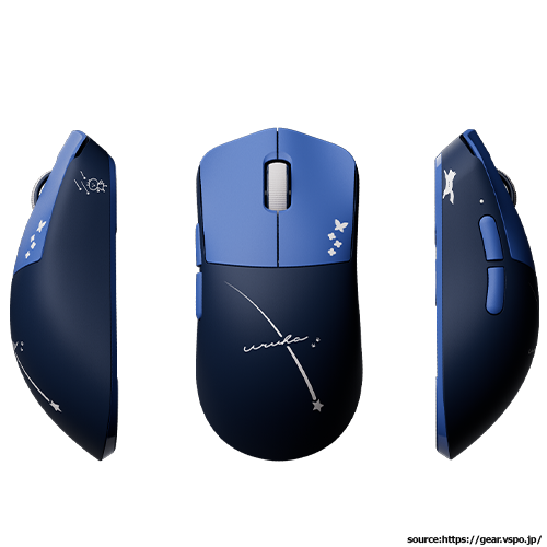 VSPO! GEAR ゲーミングマウス レビュー｜XS-1センサー搭載53.5g超軽量